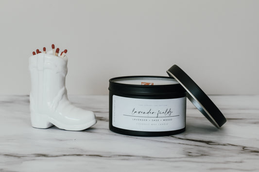 Lavender Fields Tin