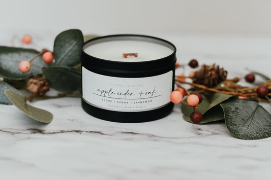 Apple Cider & Oak Tin