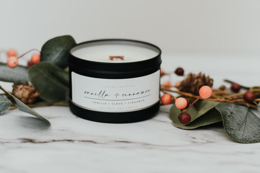 Vanilla + Cinnamon Tin
