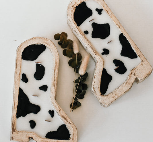 Cowboy Boot Dough Bowl