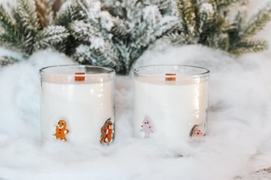 Limited Edition Glass Christmas Candle