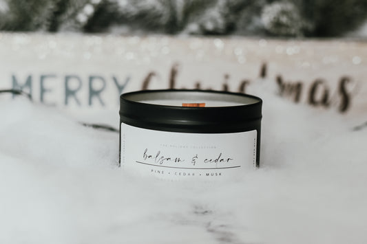 Balsam & Cedar Tin