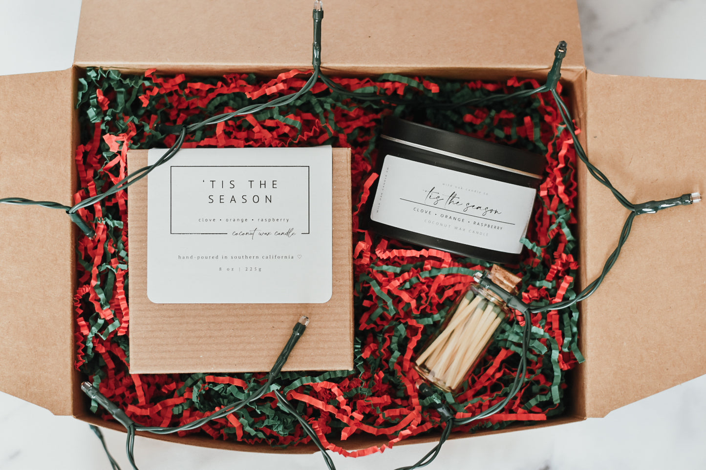 Holiday Candle Gift Box