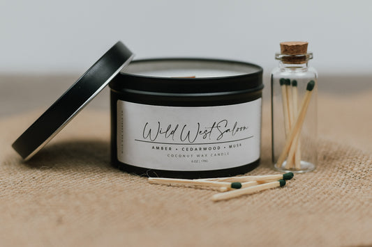 Wild West Saloon Tin